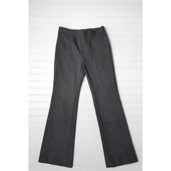 Chaus Pants - Chaus Grey Women’s Pull on Flare Gray Pant M Wool Blend with Stretch
